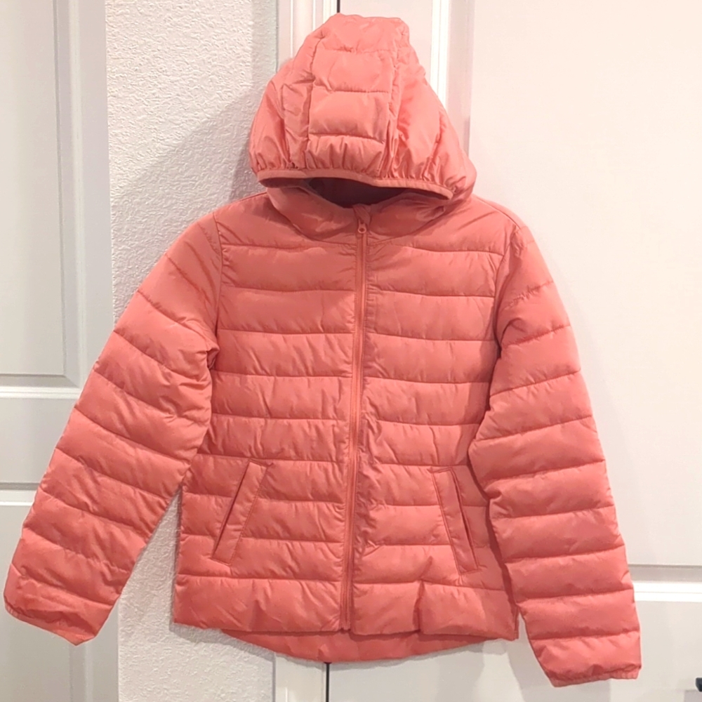 Old Navy Puffer Jacket Girls Size L (10/12)